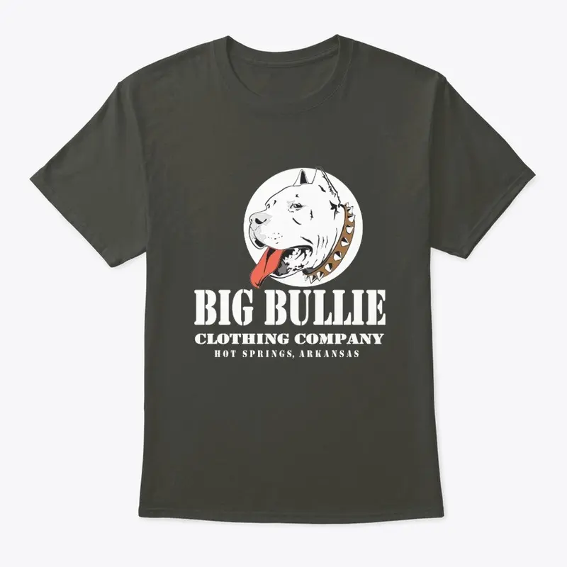 BIG BULLIE WHITE EMBLEM, DESIGN