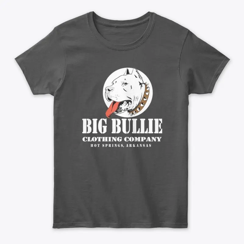 BIG BULLIE WHITE EMBLEM, DESIGN