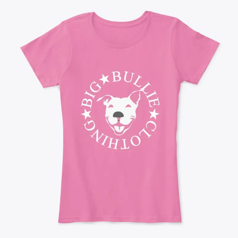 Pink Big Bullie Clothing Dog Mom T-shirt