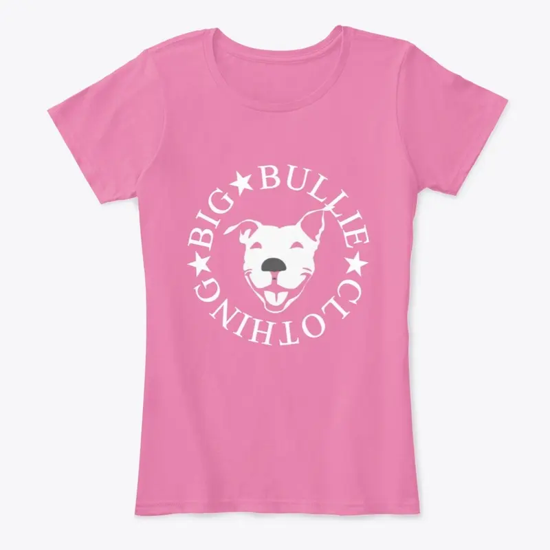 Pink Big Bullie Clothing Dog Mom T-shirt